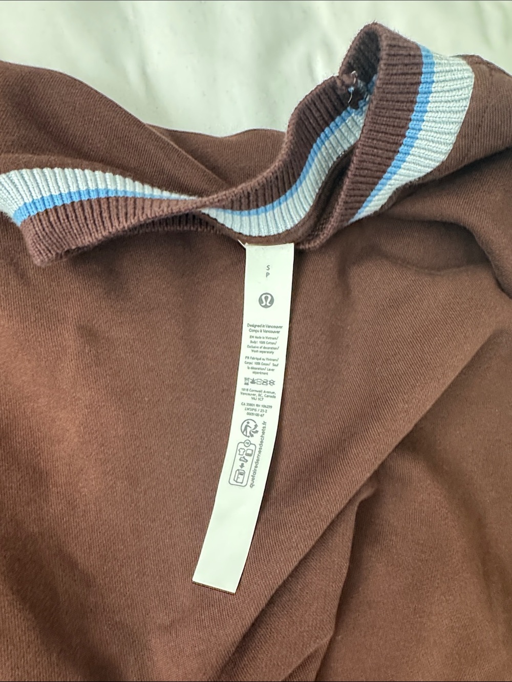 LULULEMON Perfectly Oversized Ringer Crew - Picture 3 of 3